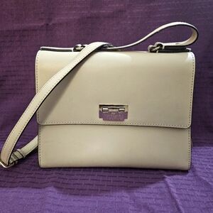 Kate Spade Cream Leather Satchel/Crossbody